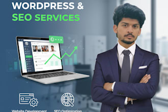 build wordpress website with optimized pages for growth