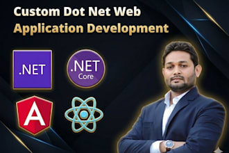 do custom web development with asp dot net mvc dot net core