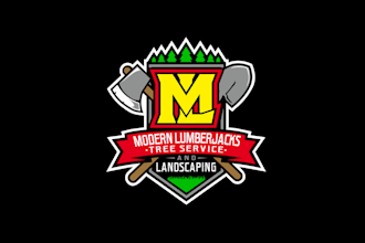 design high quality modern lumberjacks colorful logo