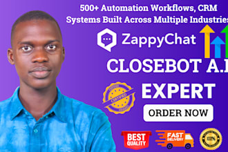 automate your closebot ai, zapier, ai chatbot, zappy chat, gohighlevel workflow