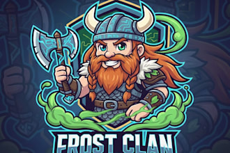 design a clean viking mascot logo with t shirt design