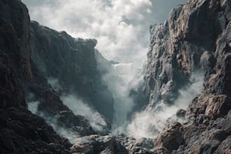 create a procedural houdini environment