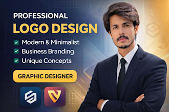 design professional logo, brand identity and graphics