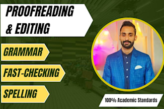 check grammar and spelling by proofreading your writing