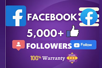 buy 5000 facebook page followers fast