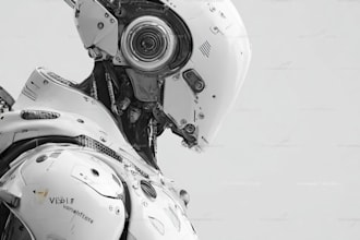 make custom robot mecha art