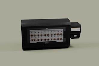 design custom hard surface 3d props and assets