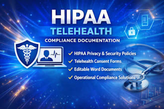 hipaa compliant telehealth policies and forms for healthcare providers