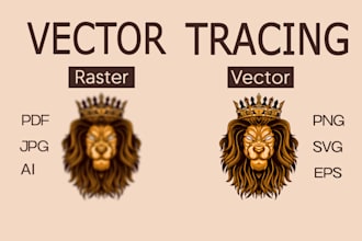 do vector tracing with pen tool