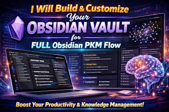 build obsidian, obsidian vault, project management, automation, notion, gpt