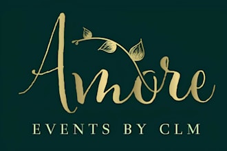 make a stylish wedding monogram and classic initials emblem