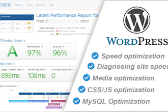 increase wordpress speed and optimize for google page speed insights