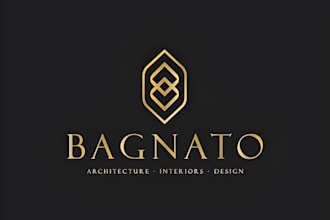 do minimalist property, construction, architecture and interior logo design
