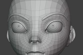 do clean and game ready retopology for your 3d character