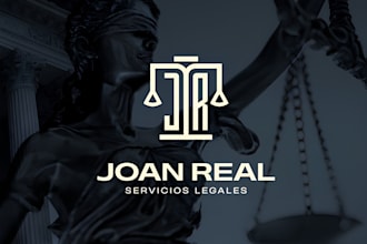 do modern professional law firm, attorney and legal logo design