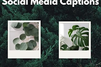 engaging social media captions written in clear english