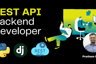 develop a secure django API backend