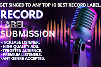 record label demo submissions to top active label managers