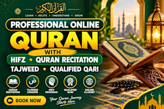 be your professional online quran teacher and tutor