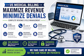 us medical billing, ar follow up, denial management and payment posting