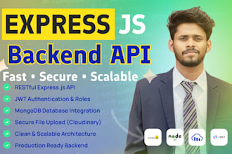 build a secure expressjs rest API with mongodb, jwt auth and cloudinary