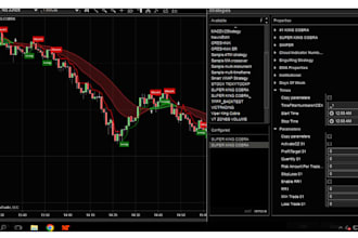 code a custom ninjatrader 8 strategy and automated trading bot