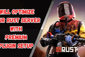 design your rust server with premium plugin setup