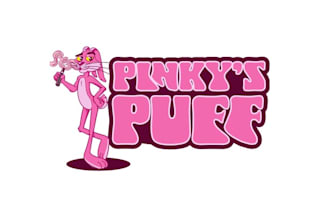 design pinky puff vape shop logo