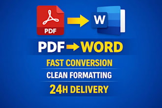 convert PDF to word and fix formatting fast