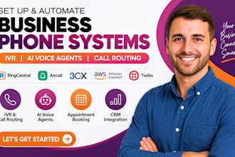setup ringcentral aircall 3cx quo amazon connect customer twilio ivr ai agent