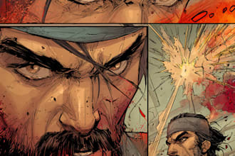 comic book illustration comic book