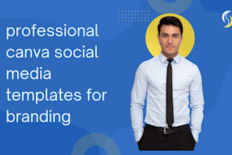 professional canva social media templates for branding