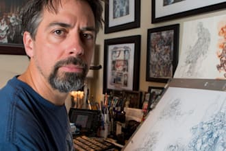 comic book professional artist