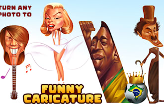 draw funny caricatures for any occasion