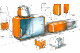 draw idea sketches for your product development