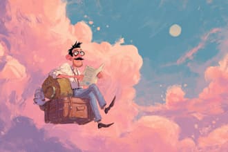 create comics and cartoon illustrations