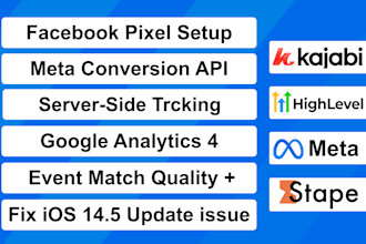 fix and set up meta pixel conversion API for kajabi and go high level