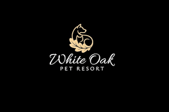 design unique pet resort logo
