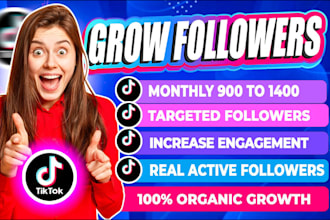 grow and promote your tiktok account followers organically, tik tok promotion