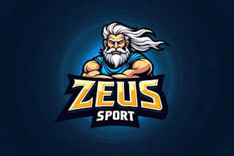 design outstanding zeus sport logo