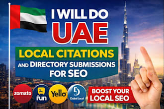 do uae local citations and directory submissions for SEO