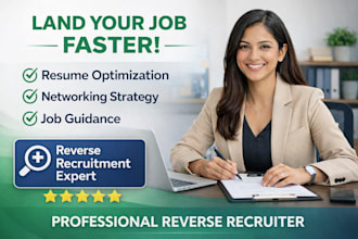 apply to jobs for you as a professional reverse recruiter