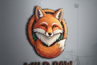 design a unique and professional furry logo for your brand