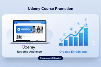 promote your udemy course to students to get organic enrollments and reviews