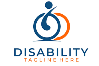 design high quality disabilities logo