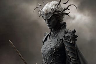 create a dark fantasy character for you
