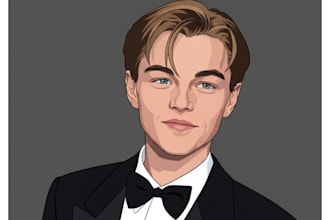 convert your image into HD vector portrait