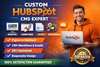 build custom hubspot cms website