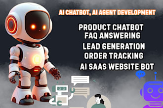 develop ecommerce bot, ai chatbot, lead generation, customer engage sales growth