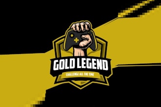 design extraordinary game or e sports brand logo